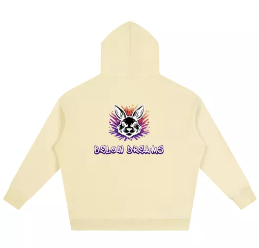 ensemble hoodie + jogging BELOW DREAMS creme