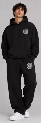 Pantalon de survêtement unisexe à jambes fuselées — image 1